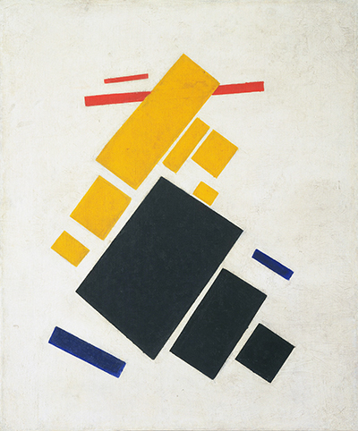 Suprematist Composition Airplane Flying Kazimir Malevich